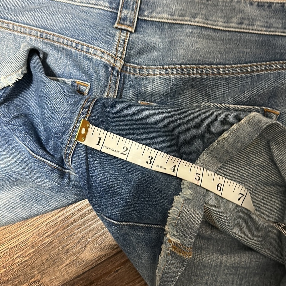 J.Crew blue jean shorts - Picture 6 of 7